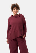 'Vigna' tuniek – gestructureerde katoen-stretch & geraffineerd model