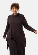 'Amande' tuniek – asymmetrische snit & vloeiende silhouet