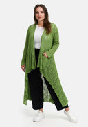 Kekoo Stickad Jacka Lång 'Cotton'