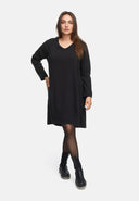 Övergångsklänning i hampa-bomullsblandning 'Elure'