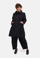 'Livia' Parka de Meia-Estação – suave, detalhado & moderno