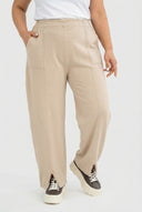 'Cotture' Knit Pants – Soft Touch, Stylish Cut & Airy