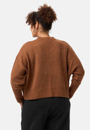 'Vella' knit sweater - soft premium knit with V-neck