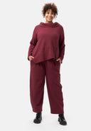 'Vigna' tuniek – gestructureerde katoen-stretch & geraffineerd model