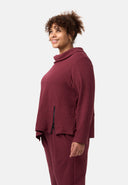 'Vigna' tuniek – gestructureerde katoen-stretch & geraffineerd model