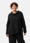 'Vigna' tuniek – gestructureerde katoen-stretch & geraffineerd model