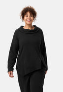 'Vigna' tuniek – gestructureerde katoen-stretch & geraffineerd model