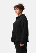 'Vigna' tuniek – gestructureerde katoen-stretch & geraffineerd model