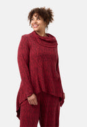 'Amande' tuniek – asymmetrische snit & vloeiende silhouet