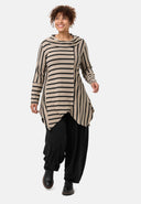 'Sienna' tunika - viscose-stretch, zipfelsaum