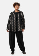 'Karena' Blusenjacke - katoen-stretch, strepenlook