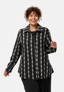'Karena' Blusenjacke - katoen-stretch, strepenlook