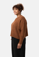 'Vella' knit sweater - soft premium knit with V-neck