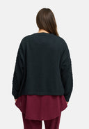 Strikcardigan – hyggelig, tidløs & med strukturdetaljer 'Cotona'