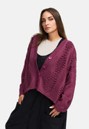 Cardigan – cozy, senza tempo & con dettagli strutturali 'Cotona'