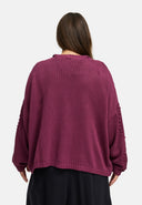 Strikcardigan – hyggelig, tidløs & med strukturdetaljer 'Cotona'