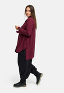 Camicia lunga leggera in misto canapa-cotone 'Elure'