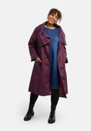 Manteau « Aubrielle » – stretch coton, coupe en A