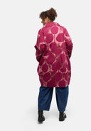 Manteau « Oria » – stretch coton, longueur genou