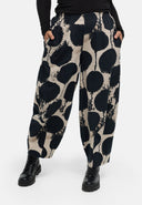 Pantalon "Oria" – stretch coton, coupe ballon
