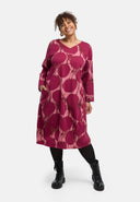 «Oria» robe – stretch coton, coupe trapèze
