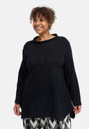 'Lova' tuniek - katoenstretch, structuurpatroon