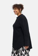 'Lova' tuniek - katoenstretch, structuurpatroon