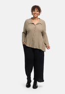 'Marella' blouse – katoenmix, structuurstof