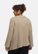 'Marella' blouse – katoenmix, structuurstof