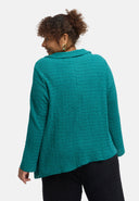 'Marella' blouse – katoenmix, structuurstof