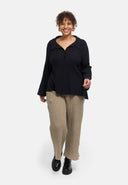 'Marella' blouse – katoenmix, structuurstof