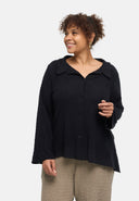 'Marella' blouse – katoenmix, structuurstof
