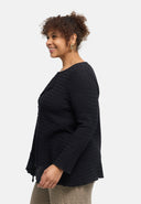'Marella' tuniek – katoenmix, zoom met punten