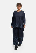 'Tunika' Nila – Dark Denim, laserdruck