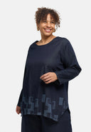 'Tunika' Nila – Dark Denim, laserdruck
