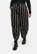 'Karena' Broek - katoen-stretch, strepenlook