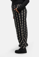 'Karena' Broek - katoen-stretch, strepenlook