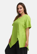 Túnica de lino en línea A 'Venti'