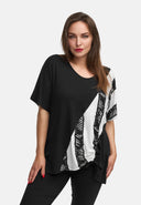 Tunika A-linje i lätt viskosstretch 'Sovana'