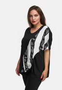 Tunika A-linje i lätt viskosstretch 'Sovana'