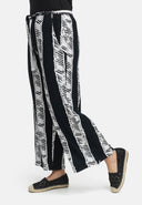 Suorat stretch-housut viskoosista 'Sovana'