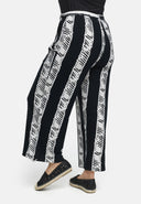 Suorat stretch-housut viskoosista 'Sovana'