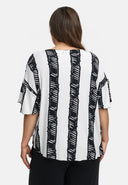 Ledig tunika med fladdermusärmar 'Sovana'