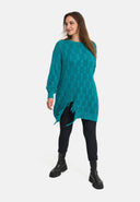 'Cotona' Gebreid Shirt Lang – casual & gezellig