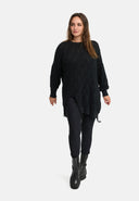 'Cotona' Gebreid Shirt Lang – casual & gezellig