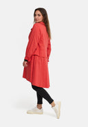 Parka blouse van parachutestof met stretch 'Isara'