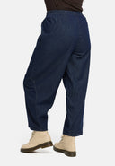 Wijde broek in denim blauw 'Bella'