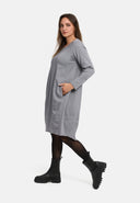 'Juline' Klänning – Denim med stretch i O-silhuett