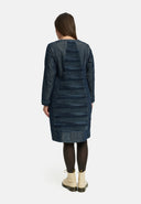 Vestido 'Noelle' – denim, brillo y festivo