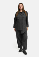 'Cleo' Μπλούζα-σακάκι – κουμπωτή, χαλαρή και φαρδιά, καλαίσθητες γραμμές